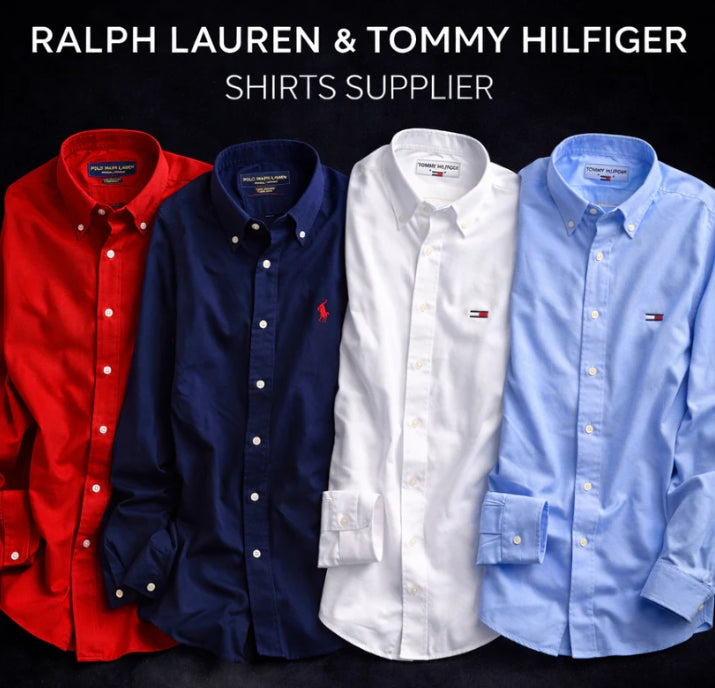 Ralph Lauren & Tommy Hilfiger Shirts Supplier – Verified & Trusted